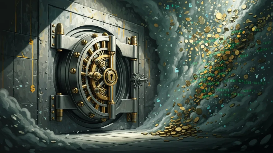Ilustración conceptual de La psicología del dinero