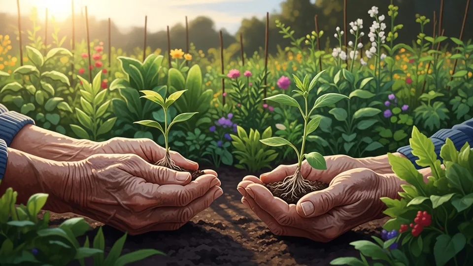 Ilustración conceptual de Los 7 hábitos de la gente altamente efectiva